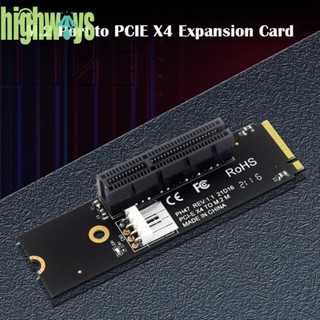 ชุดการ์ดขยาย M.2 NGFF เป็น PCI-E X4 PCI-Express X1 X4 X8 X16 [highways.th]