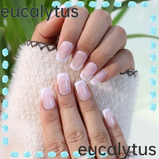 Eucalytus1 เล็บปลอม ถอดออกได้ สไตล์ฝรั่งเศส DIY