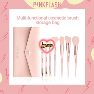 CYREAL CYREAL Pinkflash สีชมพูเครื่องสำอางกันน้ำเดินทางกระเป๋าเครื่องสำอางถุงเก็บ