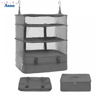 【Anna】Portable Hanging Travel Shelves Luggage Organizer for Camper Suitcase RV Closet