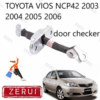 Zr กันชนประตูรถยนต์ สําหรับ TOYOTA VIOS NCP42 2003 2004 2005 2006