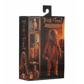 NECA Movie Trick R Treat Sam Halloween Thriller Pumpkin PVC Action Figure Figurines Toy Collectible Model Toy