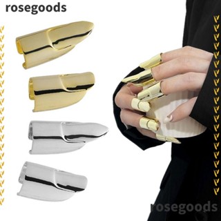 Rosegoods1 แหวนสวมนิ้ว คอสเพลย์ สไตล์ฮิปฮอป พังก์ ปาร์ตี้ เครื่องประดับ สําหรับผู้หญิง ผู้ชาย