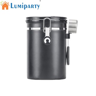 Lumiparty กระป๋องกาแฟสุญญากาศ พร้อมวาล์ว Co2 ทางเดียว สเตนเลส สําหรับชงชา กาแฟ เมล็ดกาแฟ น้ําตาล