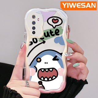 เคสโทรศัพท์มือถือ ซิลิกาใส แบบนิ่ม ลายฉลามน่ารัก กันกระแทก สําหรับ Realme 6 Pro 6s Narzo