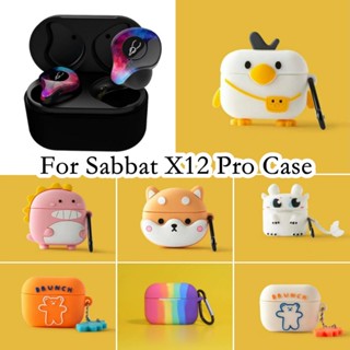 【ของแท้】เคสหูฟัง แบบนิ่ม ลายการ์ตูน สําหรับ Sabbat X12 Pro X12 Pro