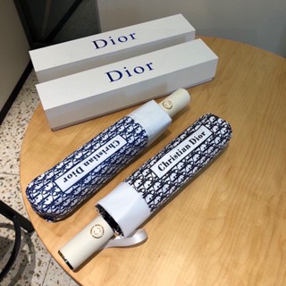 Dior ร่มกันแดดอัตโนมัติ กัน UV แบบพกพา ทนทาน 53