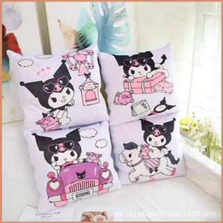 23 Sanrio Kuromi หมอนผ้าห่ม ลายการ์ตูนน่ารัก อเนกประสงค์ สําหรับเครื่องปรับอากาศ