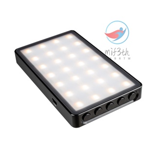 Weeylite RB08P ไฟเติมแสงวิดีโอ RGB LED 2500K-8500K CRI 95+ 8W แบตเตอรี่ในตัว 3000mAh สําหรับถ่ายภาพในสตูดิโอ