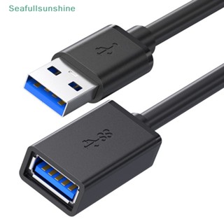 Seaf&gt; สายเคเบิลต่อขยาย USB 3.0 3.0 5 ม.-0.5 ม. สําหรับ Smart TV PS4 Xbox One SSD USB เป็น USB