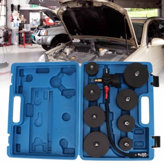 Newyork251 9 Pcs Turbo System Leakage Tester Turbocharger Air Pressure Boost ชุดทดสอบการรั่วไหลพร้อมเครื่องวัดความดัน