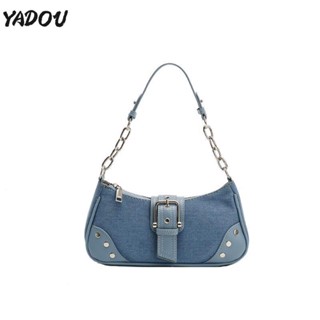 YADOU สตรีเสื้อผ้าลายวินเทจแขนข้างเดียว