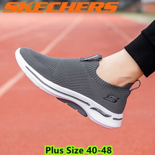 รองเท้าผ้าใบลําลอง กันลื่น น้ําหนักเบา สําหรับผู้ชาย ไซซ์ 40-48 *Skechers_Lelaki Kasut Sukan