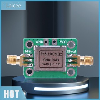 [Laicee.th] โมดูลขยายเสียงสัญญาณ 20dB RF LNA 5-3500MHz RF 80mA DC 5V