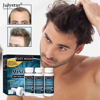 JULYSTAR Eastmoon Men&amp;#39;s Hair Growth Foam Thick Hair Growth Beard Hairline Nutrition Liquid 3 ชิ้น