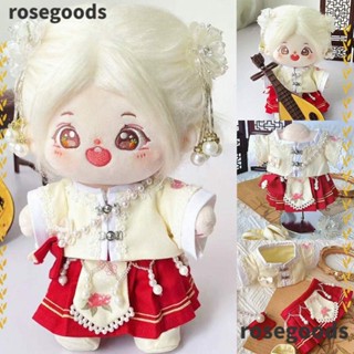 Rosegoods1 ชุดเสื้อผ้า ขนาด 20 ซม. สําหรับตุ๊กตา DIY