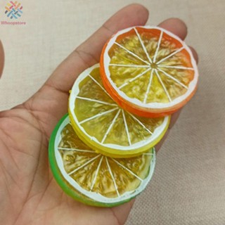 ผลไม้จําลอง มะนาวปลอม คุณภาพสูง สําหรับตกแต่ง (10 ชิ้น)