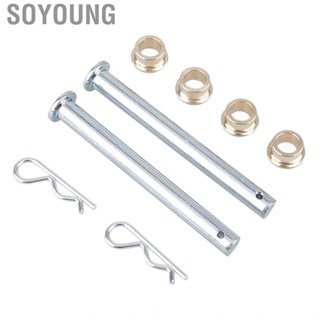 Soyoung Door Hinge Pins Kit with Bushings Hardware Replacement Fit for Ford Mustangs 1979-1993