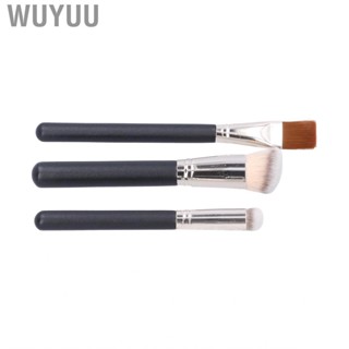 Wuyuu 3Pcs Cosmetic Brush Makeup For Face