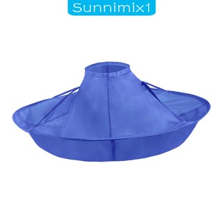 [Sunnimix1] ผ้าคลุมตัดผม ปรับได้ เส้นผ่าศูนย์กลาง 48 ซม. สําหรับเด็ก