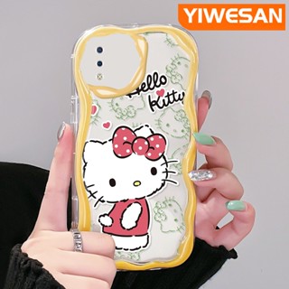 เคสโทรศัพท์มือถือแบบนิ่ม ใส กันกระแทก ลายการ์ตูนเฮลโลคิตตี้ สําหรับ VIVO Y93 Y93s Y91 Y91i Y95