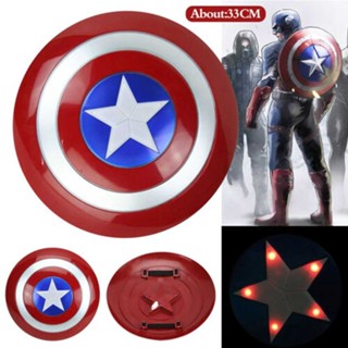 Avengers Captain America Shield with LED Light Collectible Kids Toy Cosplay Gift