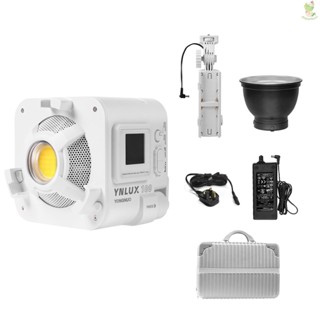 Yongnuo YNLUX100 ไฟเติมแสงวิดีโอ LED COB 100W 3200K-5600K Bi-Col Came-8.9 สําหรับใช้ถ่ายภาพในสตูดิโอ