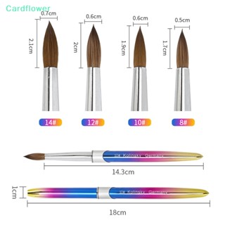 &lt;Cardflower&gt; ปากกาโลหะแกะสลัก สําหรับตกแต่งเล็บ