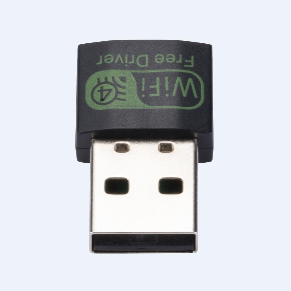 Prettie การ์ดเครือข่าย USB ขนาดเล็กฟรี, ตัวรับสัญญาณ WiFi LAN อะแดปเตอร์ WiFi, ไร้สายความเร็วสูง 150Mbps แบบพกพาสําหรับคอมพิวเตอร์/โทรศัพท์