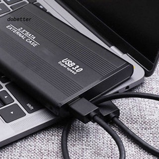 &lt;Dobetter&gt; ฮาร์ดไดรฟ์มือถือ แบบพกพา กันกระแทก สําหรับใช้ประจําวัน USB30 1TB 2TB