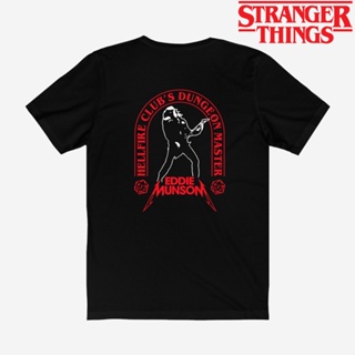 เสื้อยืด พิมพ์ลาย Eddie Munson Ever Season 4 Stranger Things 1209 สําหรับผู้ชาย_01