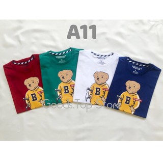 ใหม่ﺴ✆เสื้อยืด Beverly hills Polo Club ลายพี่หมีของแท💯ลาย A11,A12,A13,A6