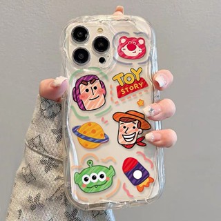 ✅เคสโทรศัพท์มือถือใส แบบนิ่ม ลาย Toy Story กันกระแทก สําหรับ Apple Iphone 14 13promax 12 11 7 8p Xs Xr IHM5