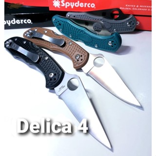 มีดพับ มีดพับ Spyderco Delica C11