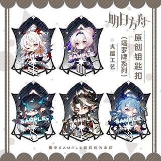 พวงกุญแจอะคริลิคใส รูปการ์ตูน Arknights Ling Nian เหมาะกับของขวัญ