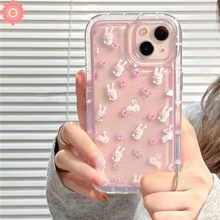 เคสโทรศัพท์มือถือแบบนิ่ม Tpu ใส กันกระแทก ลายการ์ตูนกระต่ายน่ารัก สําหรับ Redmi Note 11 10 9 8 10s 11s Redmi 12C 9 10C 10 A1 10A 9A 9T 9C NFC POCO F4 Note10 Note9