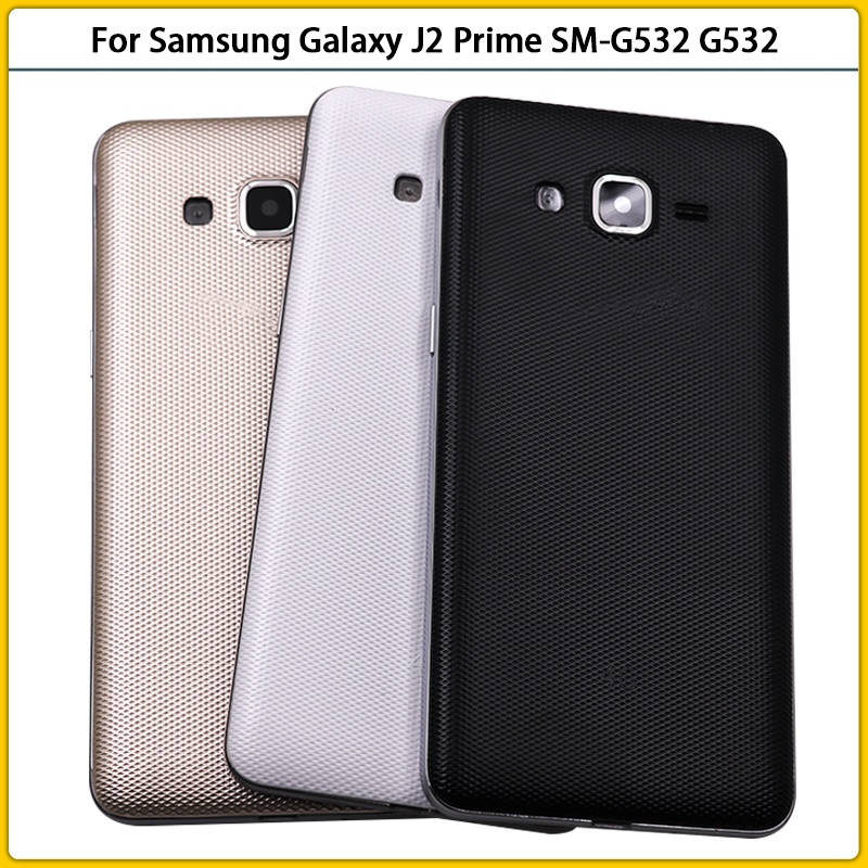 ใหม่สําหรับ Samsung Galaxy J2 Prime G532 G532H G532F G532DS กรอบกลาง Bezel แบตเตอรี่ฝาหลังด้านหลังประตูกรณีเปลี่ยน