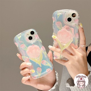 เคส TPU นิ่ม ปิดด้านหลัง ลายดอกกุหลาบ สีชมพู แนวเรโทร กันเหงื่อ สําหรับ IP 14 Pro Max IP 11 IP 12 11 Pro Max X XS