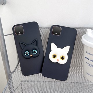 เคสโทรศัพท์มือถือ ซิลิโคน กันกระแทก ลายการ์ตูนแมวตลก สําหรับ Google Pixel 2 3 3A 4 4A 5 XL 5A 6A 6P 7 Pro 2XL 3XL 3AXL 4XL 5XL