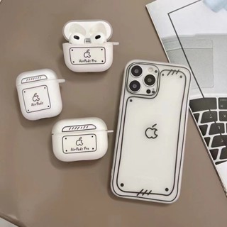 เคสหูฟัง TPU แบบนิ่ม ป้องกันกระแทก สองมิติ แบบสร้างสรรค์ สําหรับ Airpods3