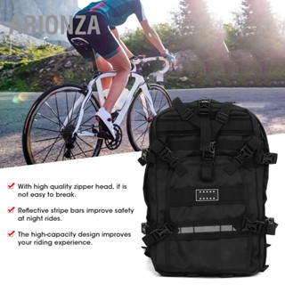 ARIONZA Universal Motorcycle Helmet Pack Riding Racing Waterproof Backpack Shoulder Bag Black