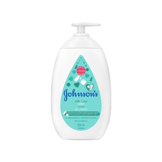 Johnsons จอห์นสัน เบบี้ มิลค์ แอนด์ ไรซ์ โลชั่น 500 มล.