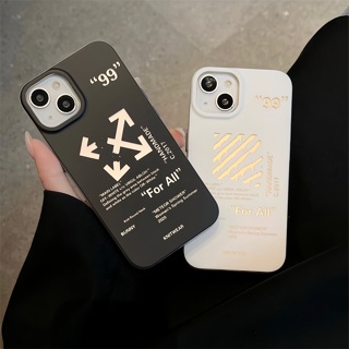 เคสแข็ง สำหรับ ไอโฟน iPhone 14 Pro Max iPhone 13 Pro Max iPhone 12 Pro Max iPhone 11 Fashion Off Hard Case