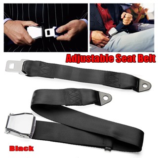 【S】Seat belt Safety Webbing Accessory Adjustable Aircraft buckle Polyester