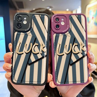 เคสโทรศัพท์มือถือ TPU นิ่ม ลายทาง LTE LUCK สําหรับ Tecno Spark 10 10C Camon 20 Pro Infinix HOT 30 30i Note 12 11S Smart 5 11 9 Play 20S 10s 10t 12i 6 8C POP 5 | Sjn Q073