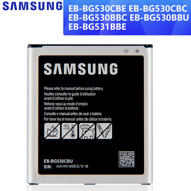 แบตเตอรี่SAMSUNG EB-BG530BBCสำหรับSamsung Galaxy Grand Prime J3 2016 G531F G530FZ EB-BG530CBE/CBU