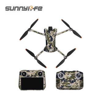 DJI Mini 3 Pro RC Sunnylife RC-N1 No.4 PVC Stickers Protective Skin Film Scratch-proof Accessories สติกเกอร...