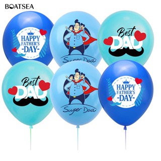 (Boatsea) ลูกโป่งเซอร์ไพรส์ และ Joy Fathers Day 12 นิ้ว อุปกรณ์เสริม สําหรับตกแต่งวันพ่อ 18 ชิ้น