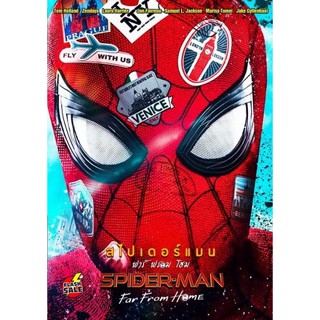 DVD ดีวีดี Spider-Man Far From Home สไปเดอร์-แมน ฟาร์ ฟรอม โฮม (เสียง ไทย/อังกฤษ ซับ ไทย/อังกฤษ) DVD ดีวีดี