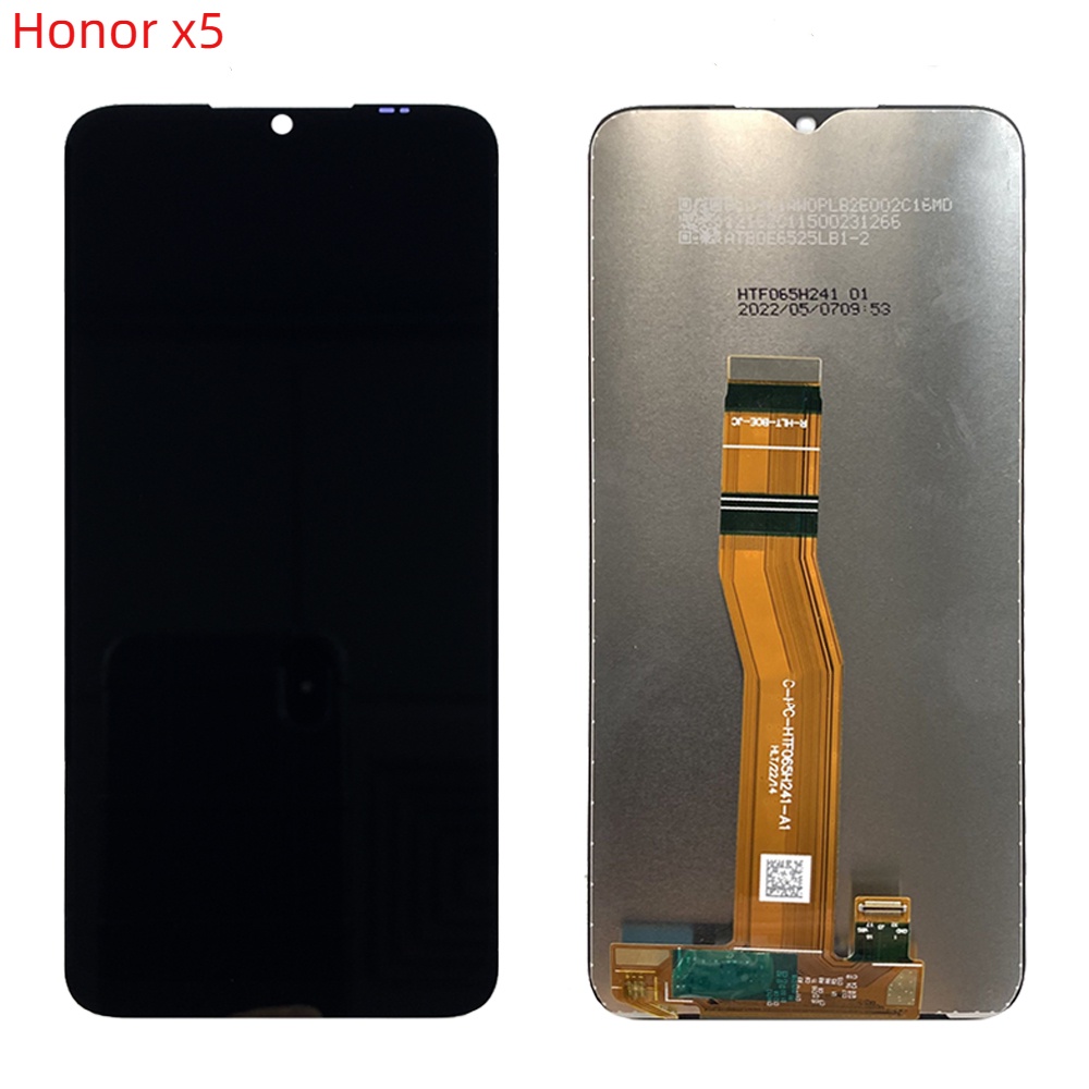 หน้าจอสัมผัสดิจิทัล LCD สําหรับ Honor X5 VNA-LX2